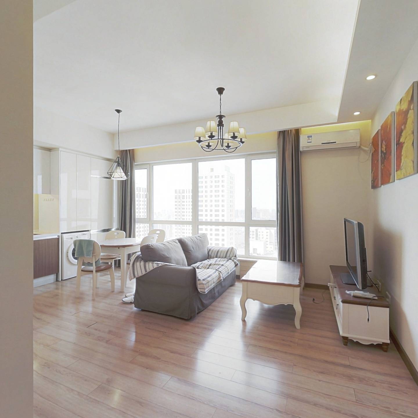 挂机空调效果展示图