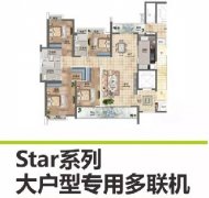 150平米至300平米大户豪宅Star系列格力家用中央空调多联机选型方案