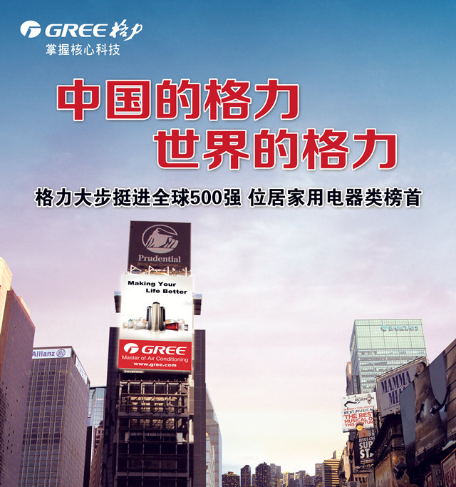 凭借这四个创新,格力大步挺进世界500强